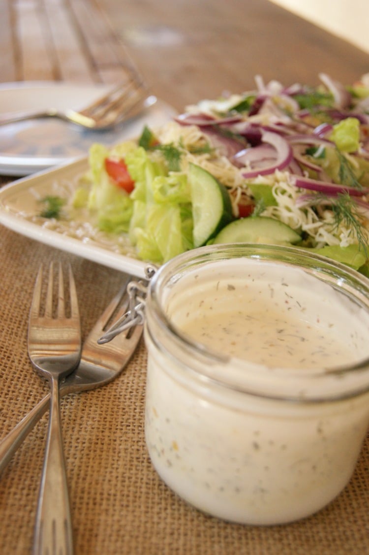 Ranch Dressing Recipe Using Fresh and Dried Herbs Prepare + Nourish