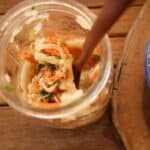 How to Make Kimchi in 4 Easy Steps - Click over and get your gut healthy with live probiotics.