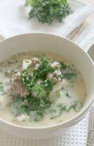 Pressure Cooker Ground Beef and Kale Soup - with 4 minutes cooking time, this soup makes a quick and easy dinner and full of nutrition. Hearty and loaded with potatoes, ground beef, and nutritious kale.