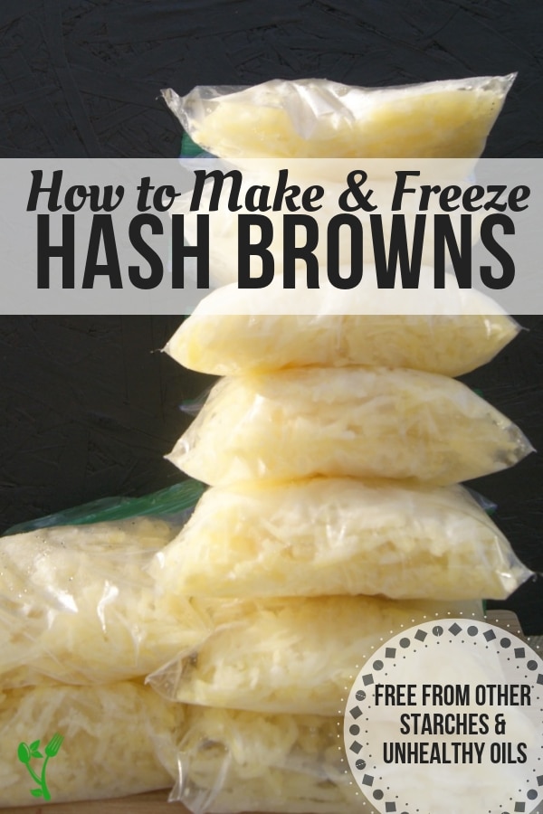How to Make and Freeze Hash Browns Prepare & Nourish