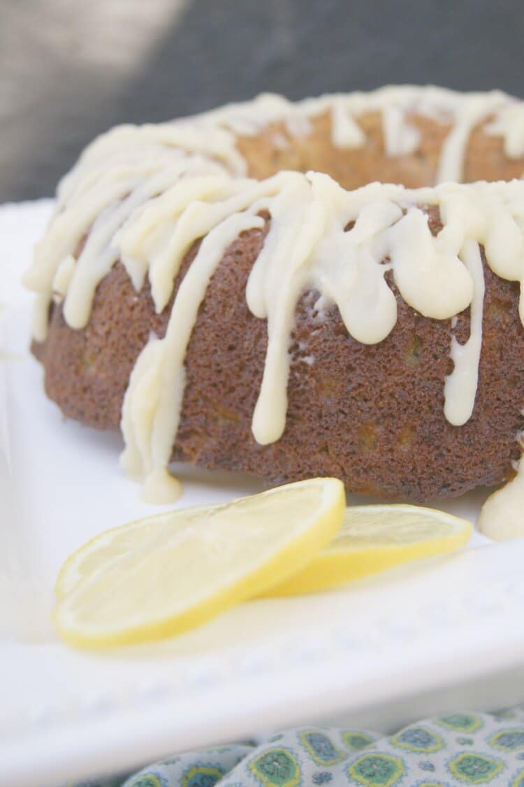 Paleo Lemon Poppy Seed Bundt Cake with Lemon Glaze Prepare & Nourish