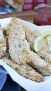 Baked Gluten Free Chicken Tenders - healthy alternative made with ancient grains such as quinoa and amaranth