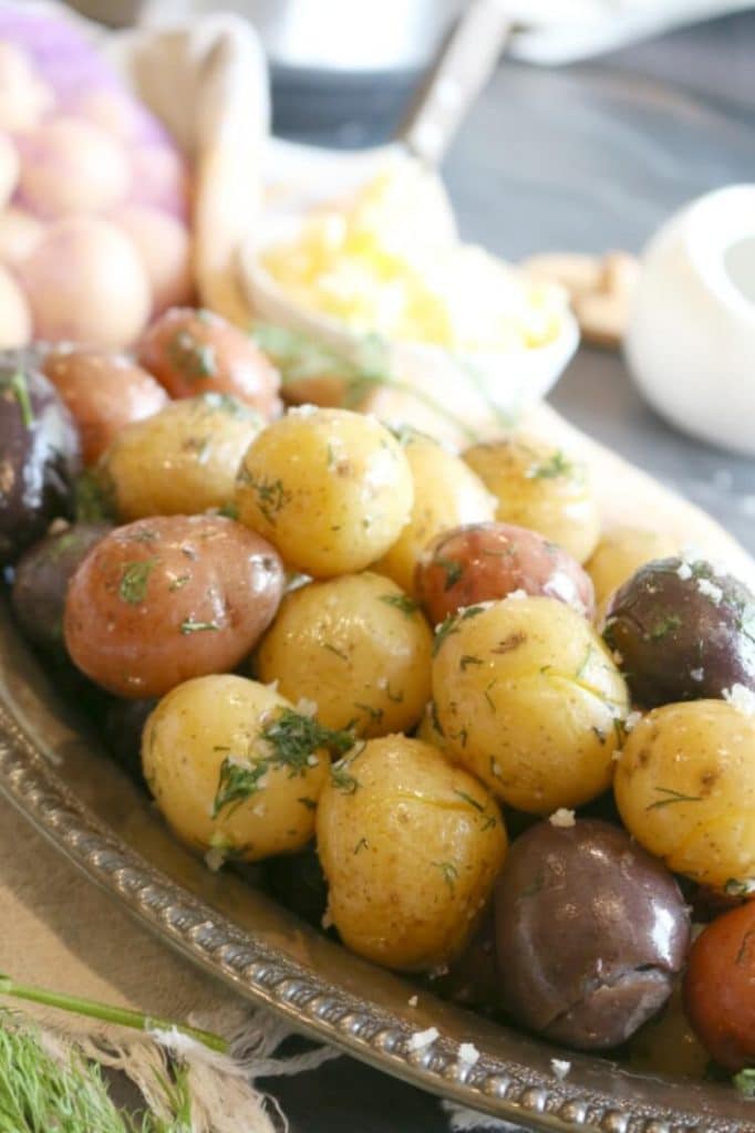 Butter and Dill Potato Medley (5minute Instant Pot dish) Prepare