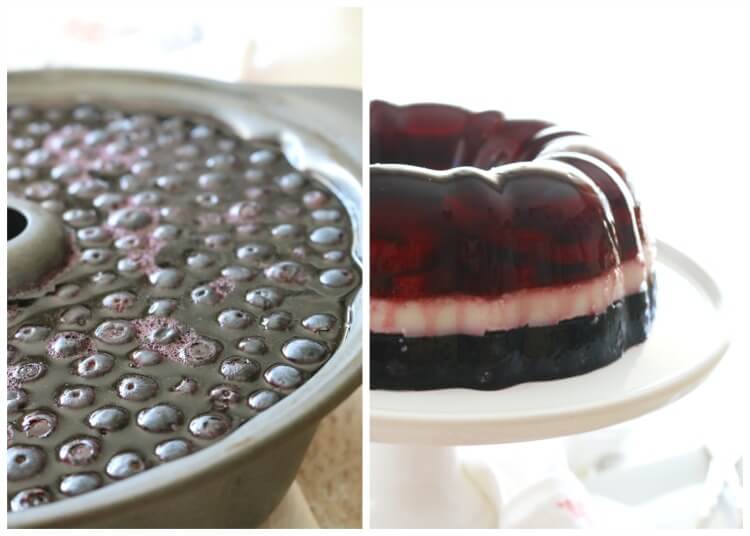 Perfectly layered with seasonal berries, this Real Food Patriotic "Jello" Cake contains gut-healing gelatin and natural sweetener. This popular summer treat is healthy with simple ingredients. It also happens to be Paleo, GAPS diet and even AIP!