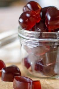 3 Ingredient Bedtime Gummies - With three simple ingredients, these Bedtime Gummies are sweetened with raw honey for extra nutrition and are overall a great wellness support. Paleo | Real Food | GAPS diet