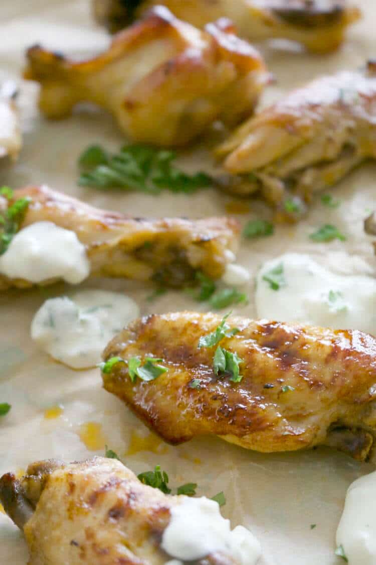 Instant Pot Buffalo Wings with Blue Cheese - Made with healthy ingredients, these Buffalo Chicken Wings are as nutritious as they are delicious.  Dip them in the Blue Cheese Dip for extra flavor. This low-carb recipe is also naturally Primal and GAPS diet compliant. #gapsdiet #lowcarb