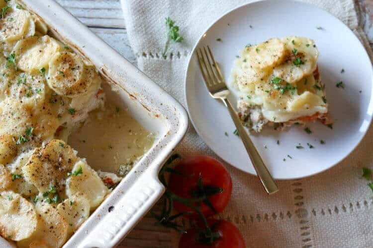 5 Ingredient Easy Chicken Scalloped Potatoes (Whole 30) Prepare & Nourish
