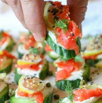 If you're looking for a little bit of everything in one bite, look no further than the Smoked Salmon Smash. π β’β’β’β’β’β’β’β’β’β’β’β’ πβ¦