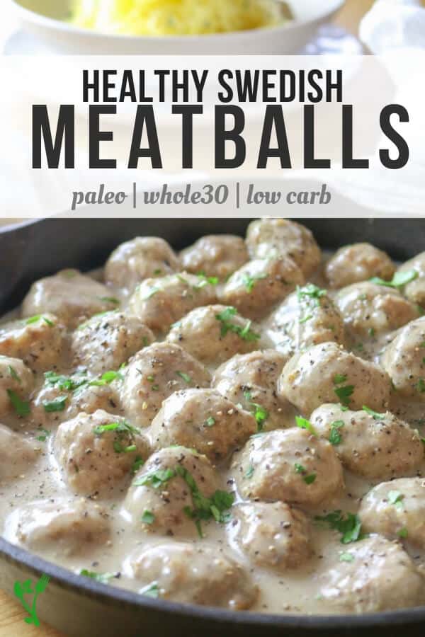 Oven-Baked Swedish Meatballs (Paleo, Whole30, Gluten Free) - Prepare ...