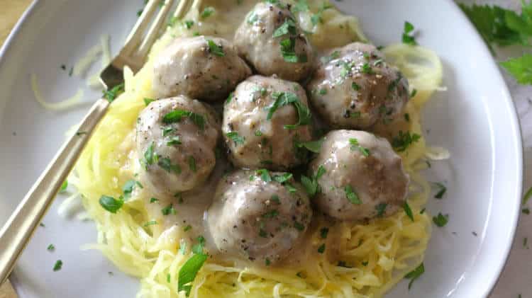 Baked Swedish Meatballs