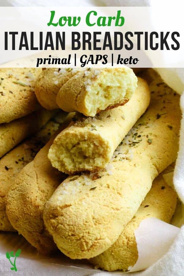 Low Carb Italian Bread Sticks 