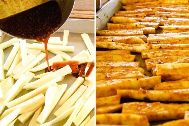 How to season sweet potato fries
