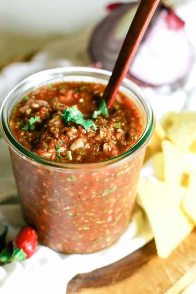 Blender Salsa (5 minutes!) Prepare + Nourish