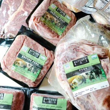 ButcherBox various cuts of healthy meats