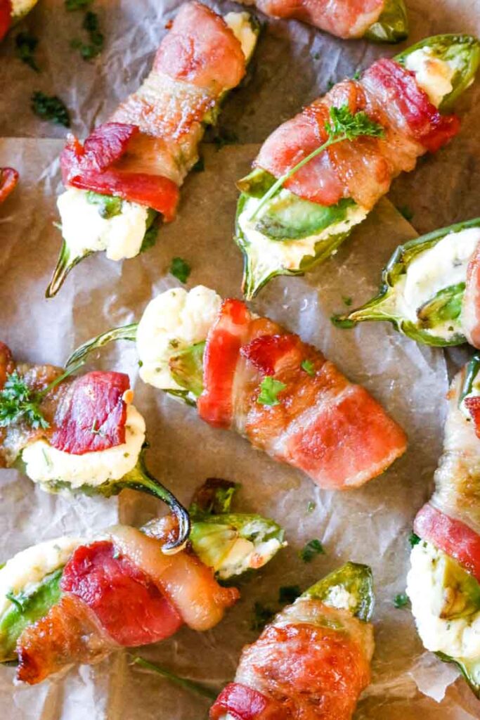 Bacon Wrapped Jalapeño Poppers Prepare + Nourish