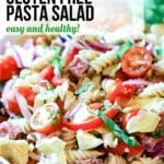 Gluten Free Pasta Salad easy and healthy