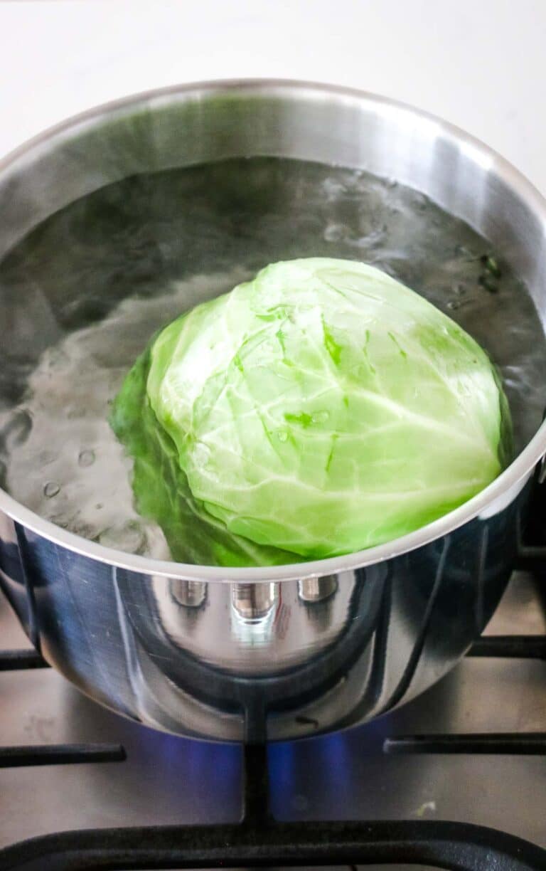How to Prepare Cabbage Leaves for Stuffed Cabbage Rolls Prepare + Nourish
