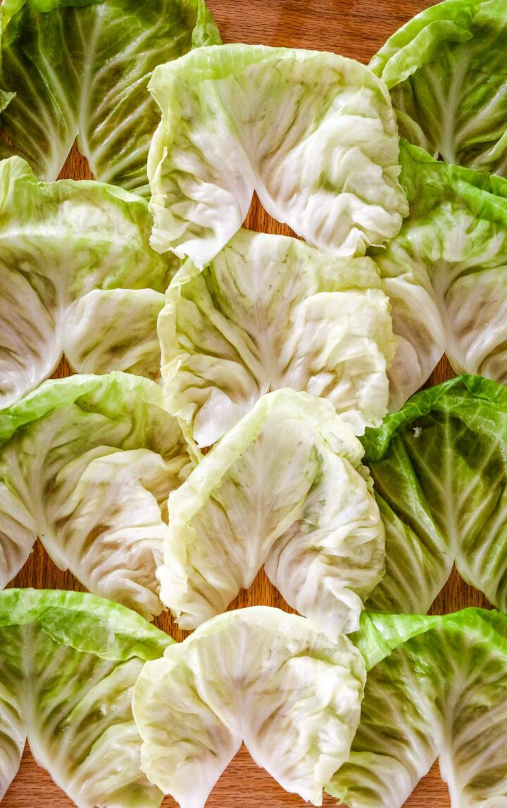 How to Prepare Cabbage Leaves for Stuffed Cabbage Rolls Prepare + Nourish