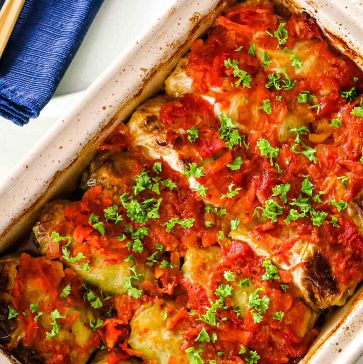 Stuffed Cabbage Rolls - Prepare + Nourish