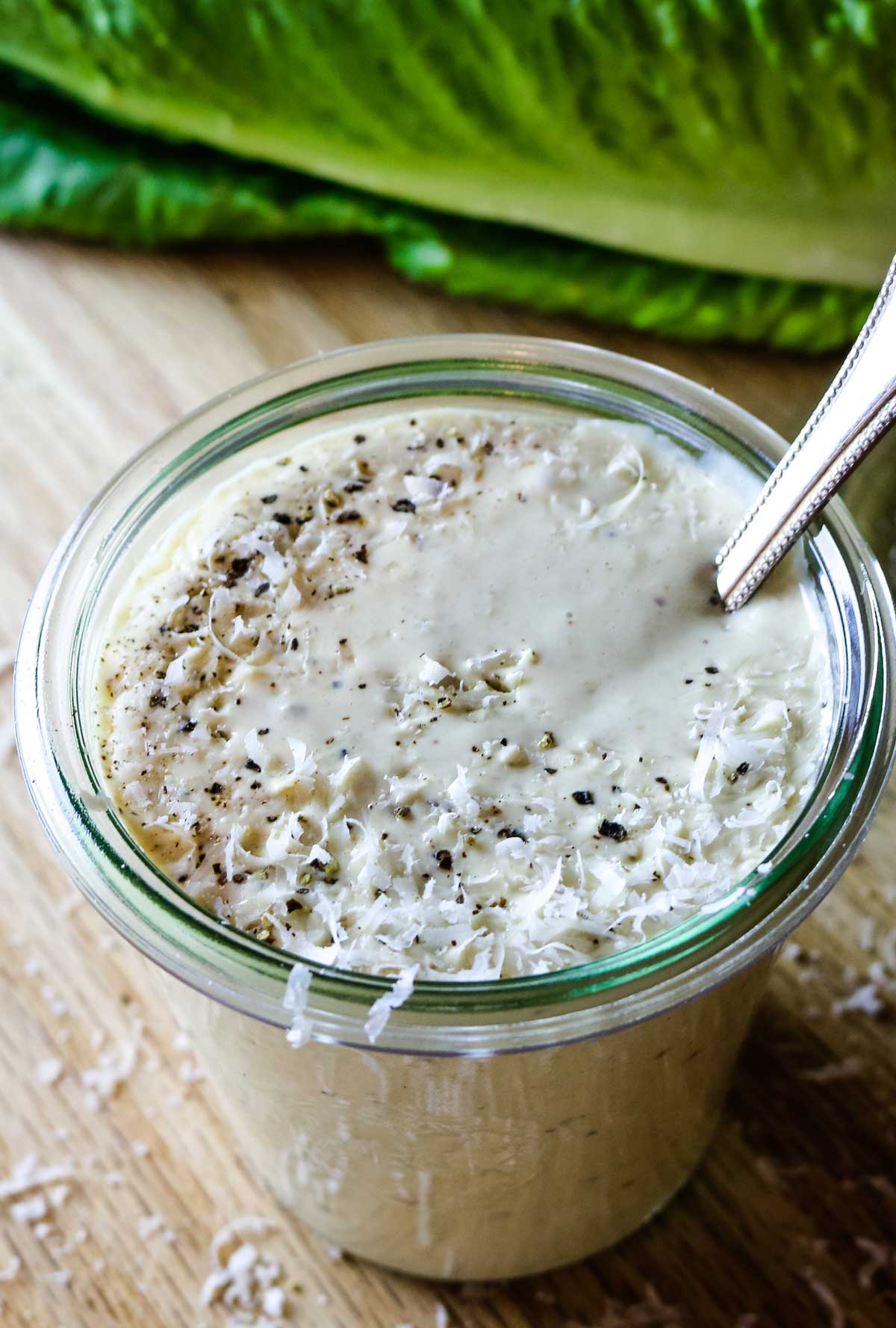 Creamy Caesar Salad Dressing