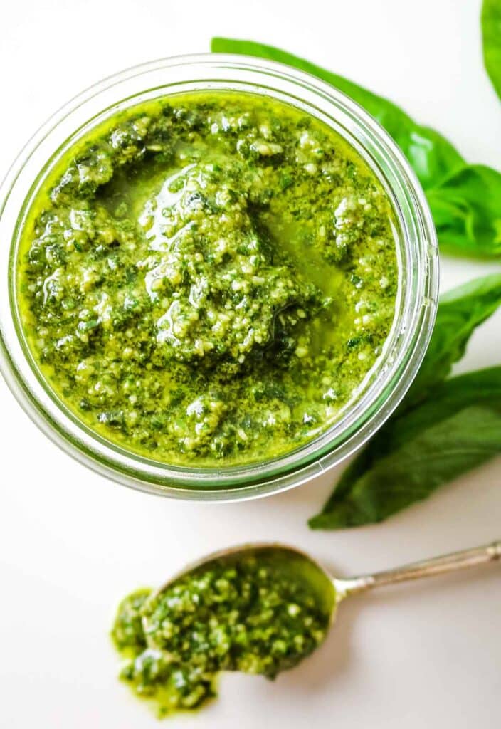 Authentic Fresh Basil Pesto Recipe Prepare + Nourish