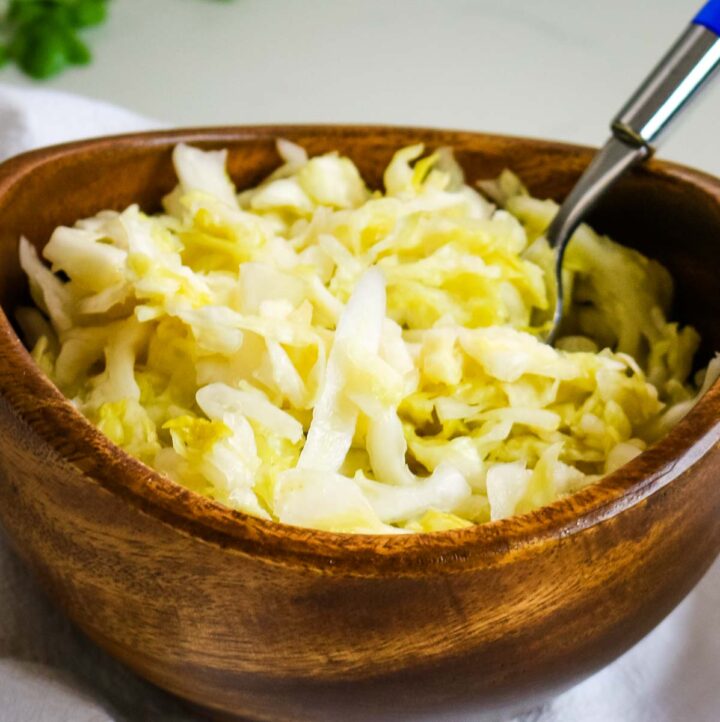Simple Raw Sauerkraut Recipe Prepare + Nourish