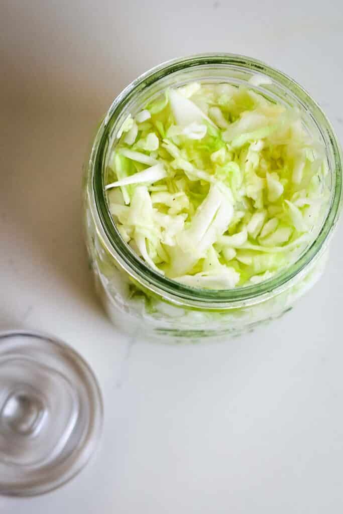 Simple Raw Sauerkraut Recipe Prepare + Nourish