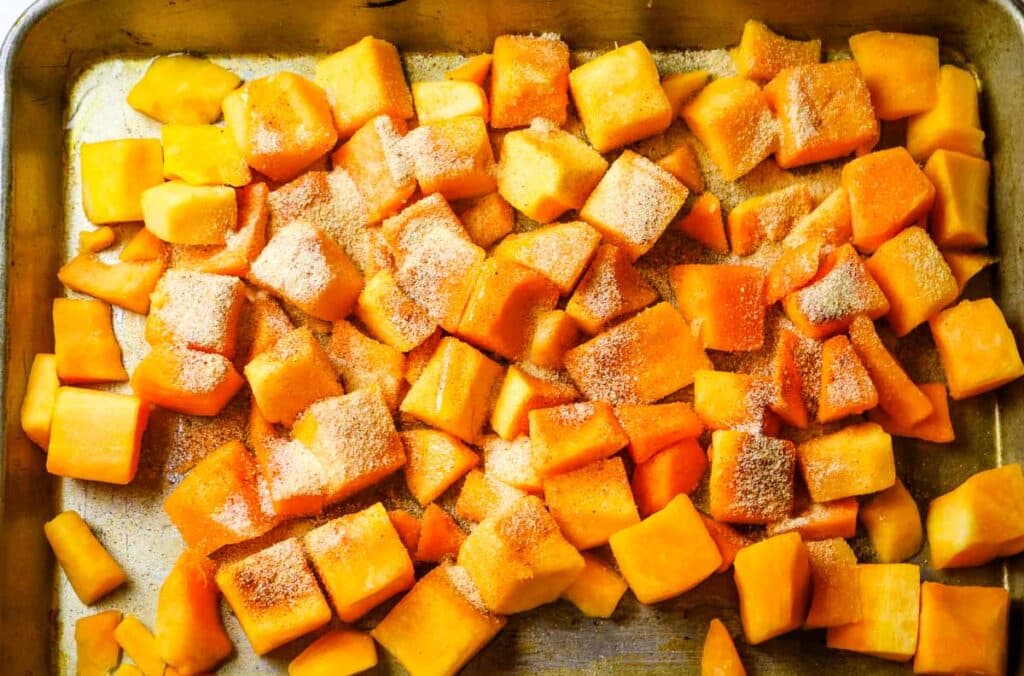 Air Fryer Roasted Butternut Squash Prepare + Nourish