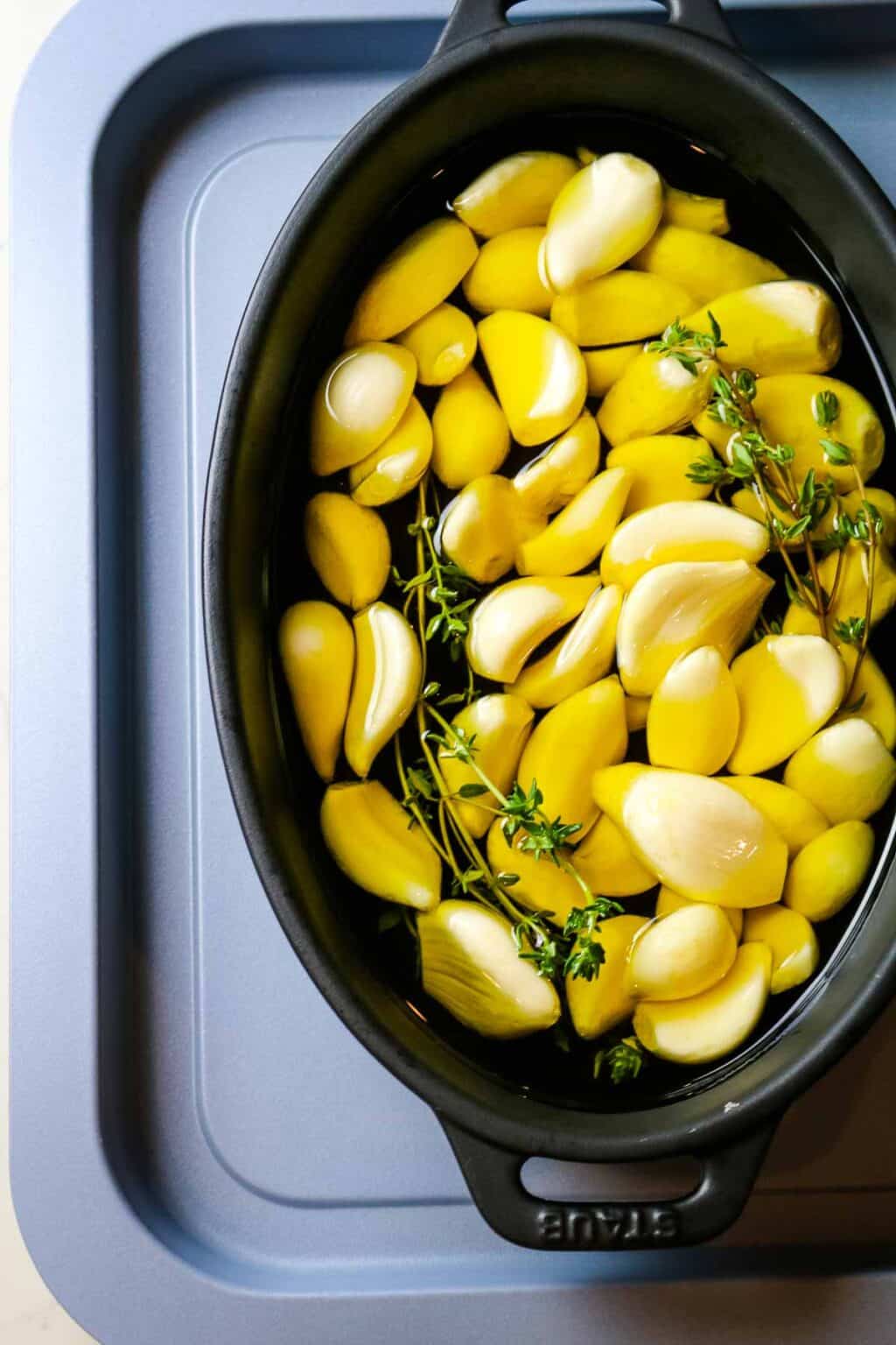 Easy Garlic Confit Recipe Prepare + Nourish