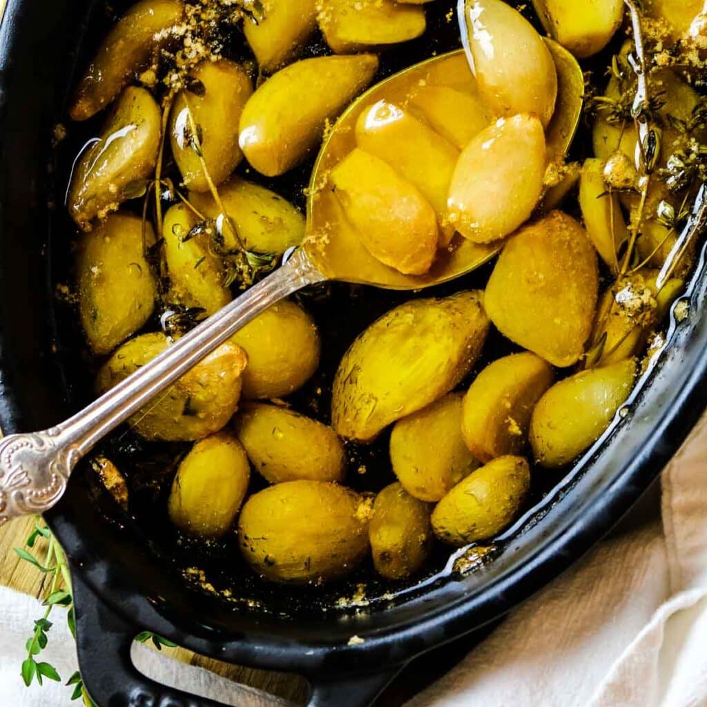 Easy Garlic Confit Recipe Prepare + Nourish