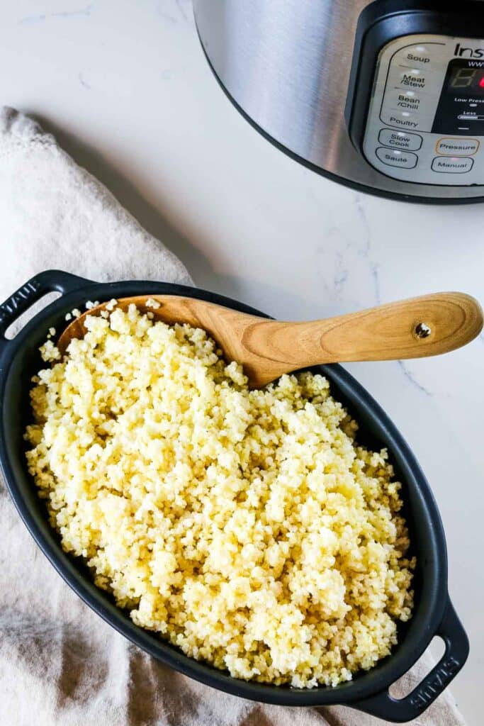 Instant Pot Millet (Quick and Fluffy!) Prepare + Nourish