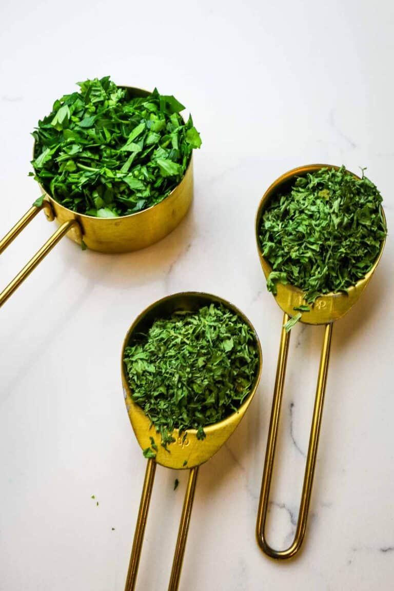How Much Dried Parsley to Substitute for Fresh Prepare + Nourish