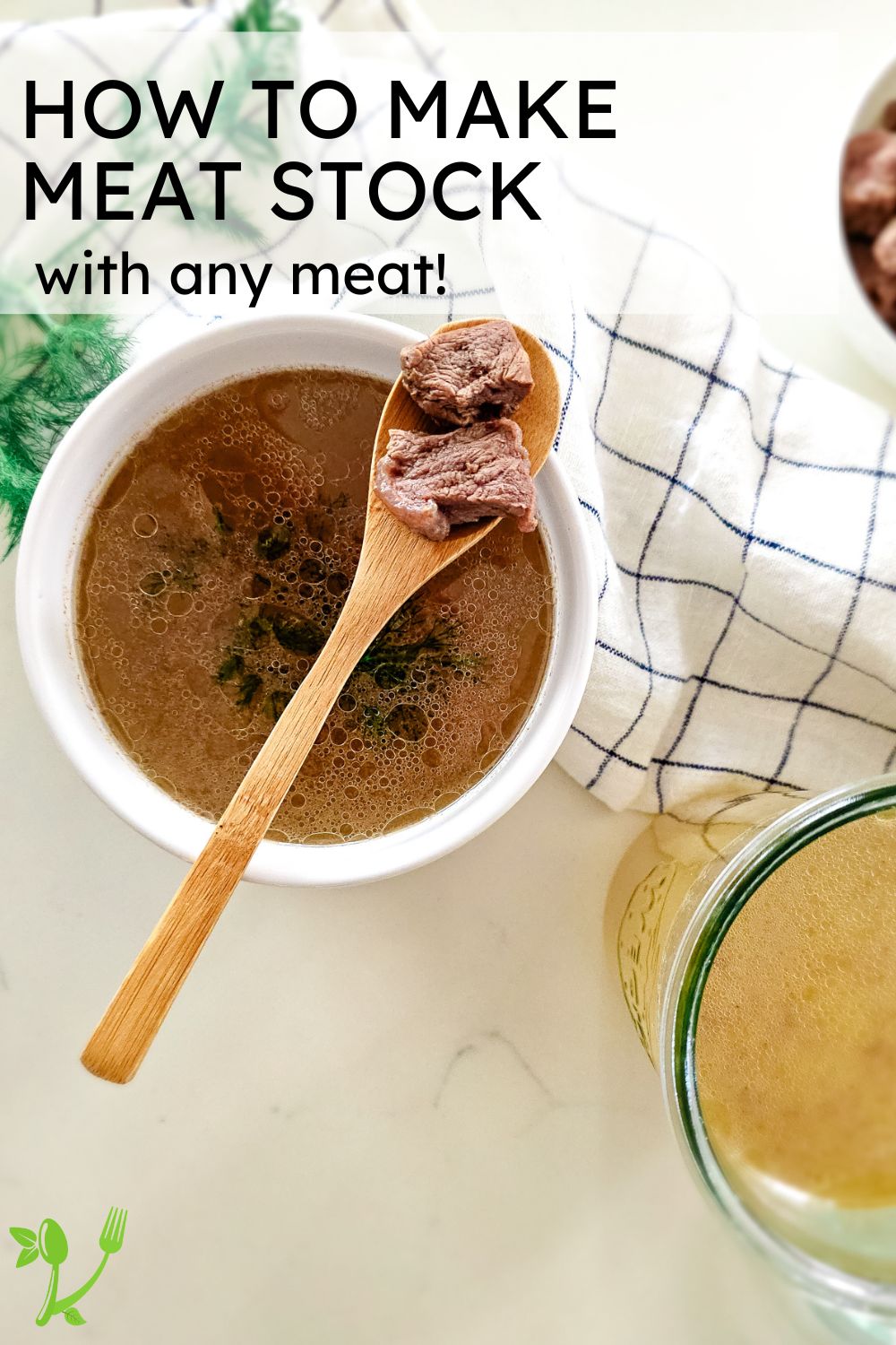 How to Make Meat Stock (Easy Homemade Meat Broth Recipe) Prepare + Nourish