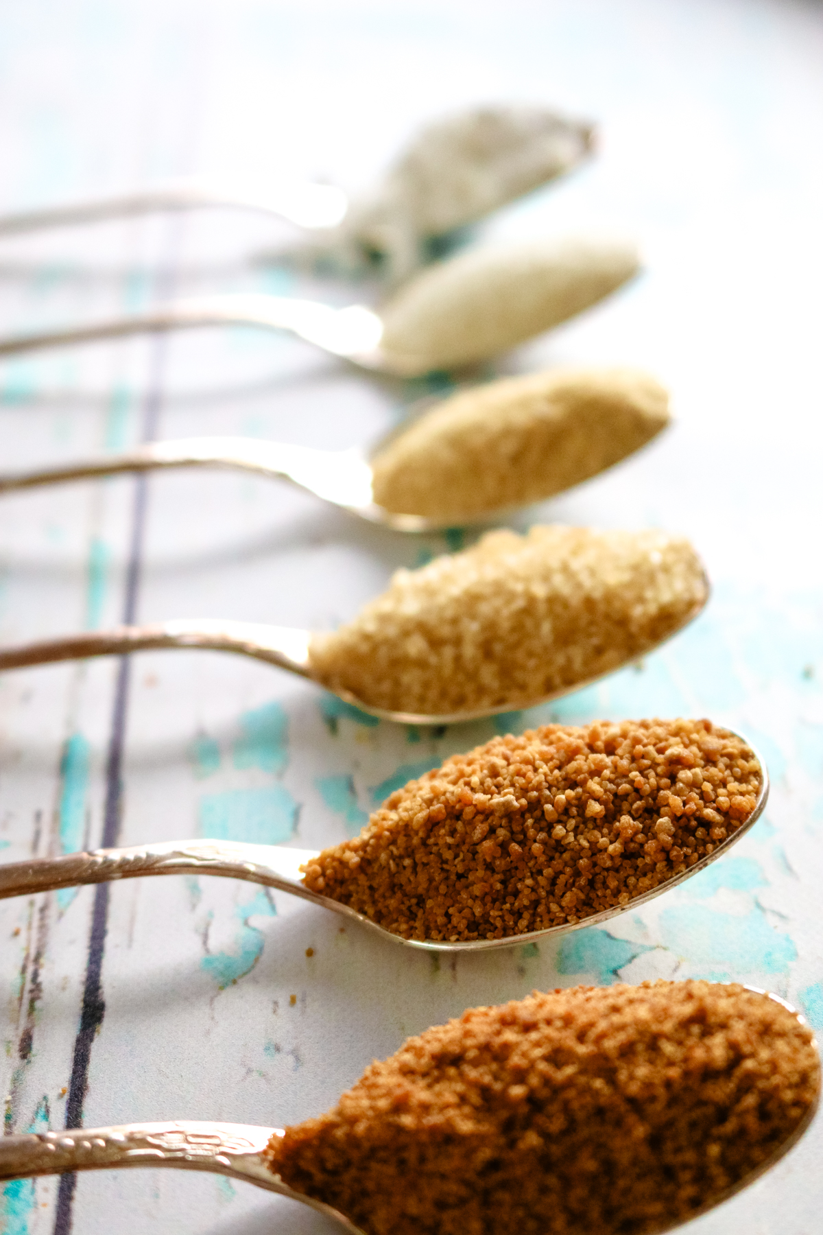 spoonfuls of unrefined sugar like coconut sugar and other sugars.