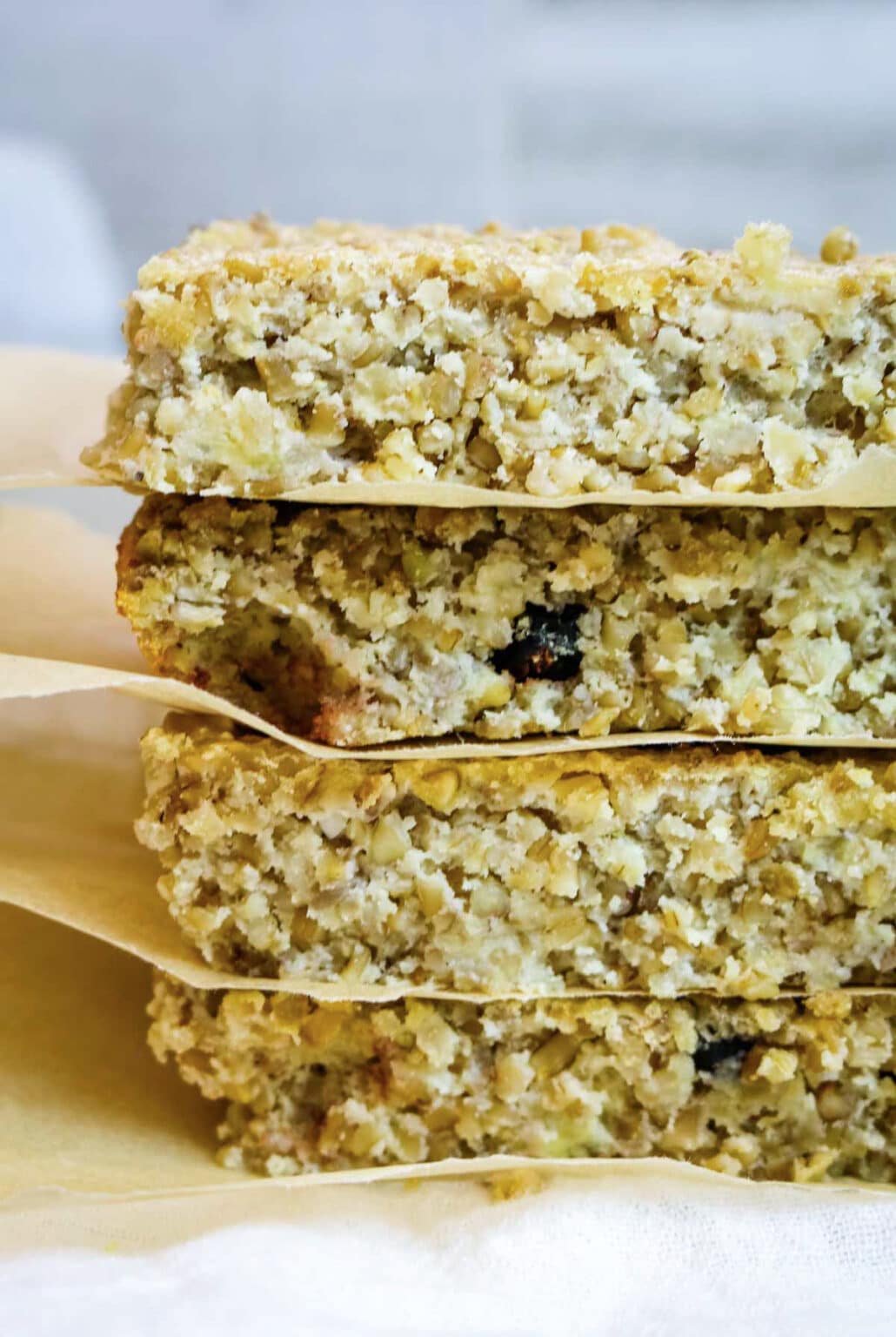 Healthy Baked Steel Cut Oatmeal Breakfast Bars Recipe Prepare + Nourish