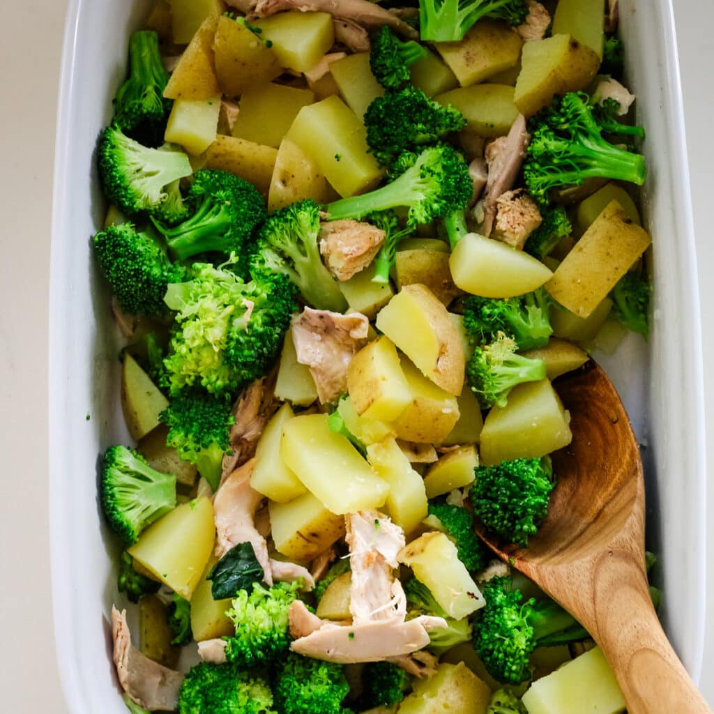 Ranch Chicken Potato Broccoli Casserole - Prepare + Nourish