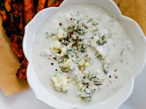 Greek Yogurt Blue Cheese Dressing