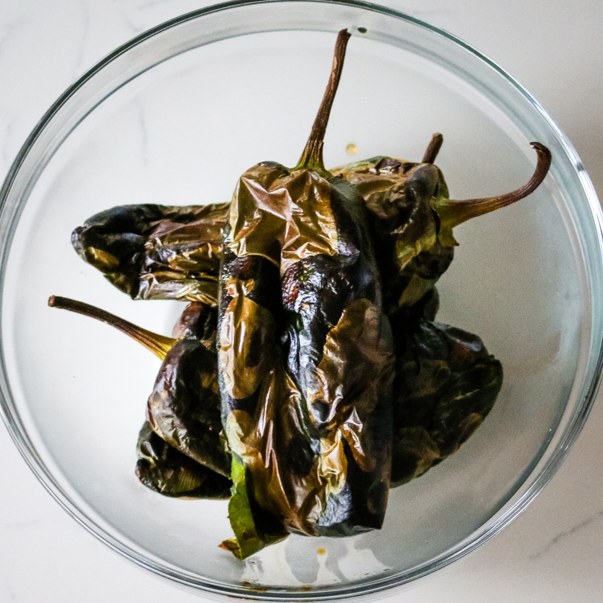 roasted eggplant on a bowl.